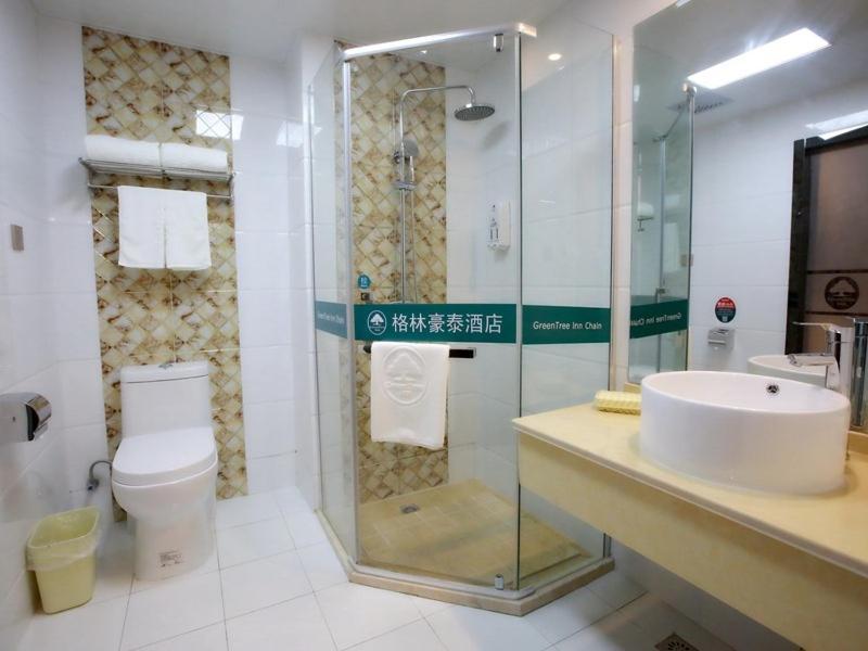 Greentree Inn Jiangsu Nantong Haimen Shanghe Plaza Express Hotel Ngoại thất bức ảnh