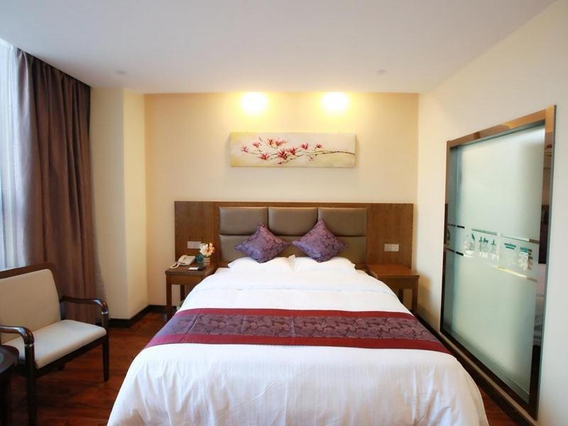 Greentree Inn Jiangsu Nantong Haimen Shanghe Plaza Express Hotel Ngoại thất bức ảnh